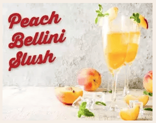 Cocktail of the Week – Peach Bellini Slush