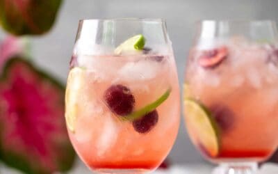 Cocktail of the Week – Cherry Lime Gin + Tonic